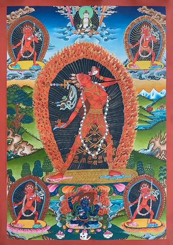 Vajrayogini in Tibetan Style C