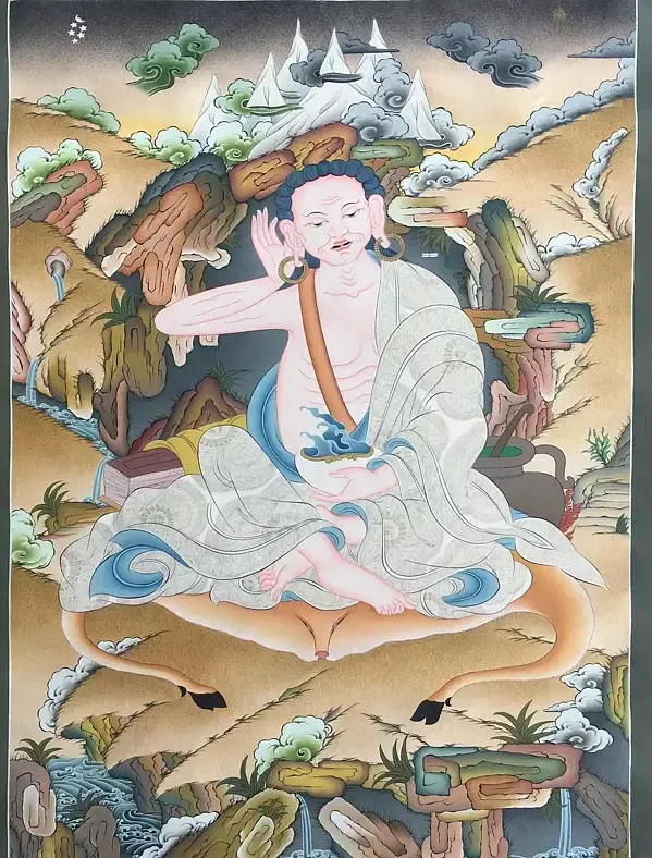 Milarepa (Brocadeless Thangka)
