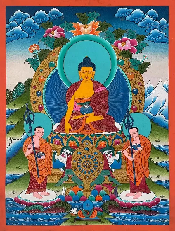 Shakyamuni Buddha Thangka (Bro