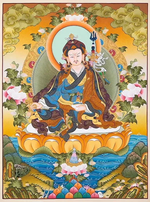 Guru Rinpoche (Brocadeless Tha