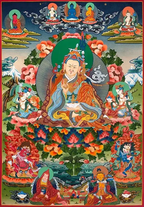 Guru Padmasambhava Thangka (Br