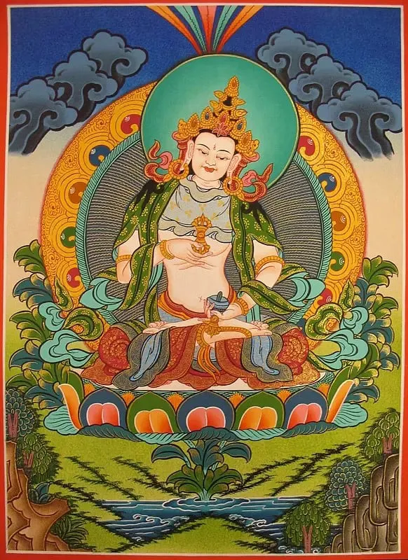 Dorje Sempa Thangka (Brocadele