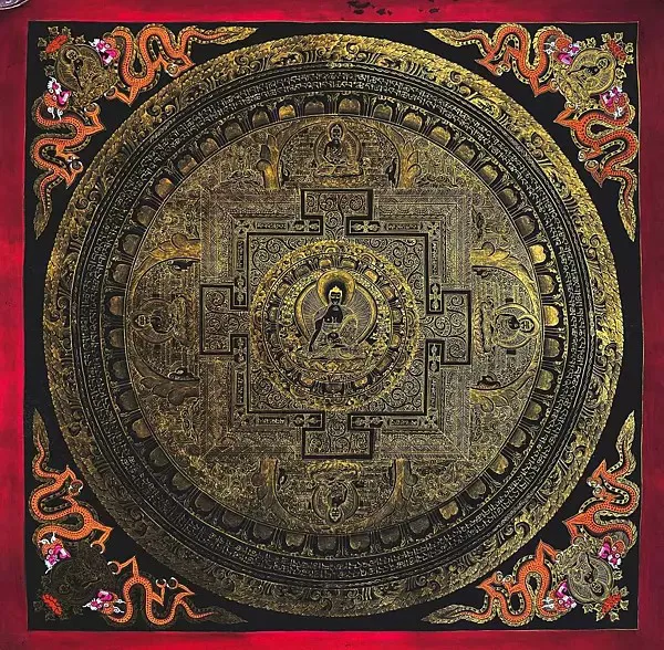 Shakyamuni Buddha Mandala Than