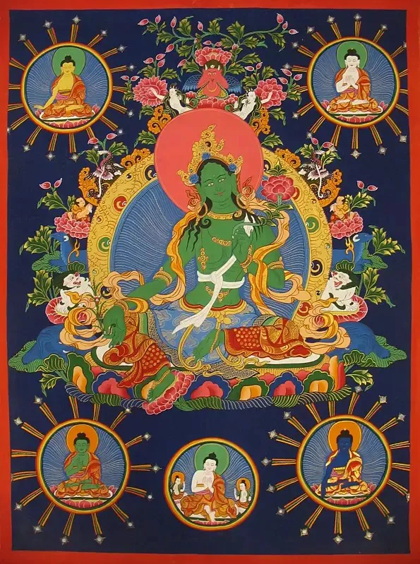 Green Tara with