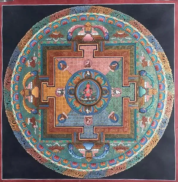 Round Mandala A