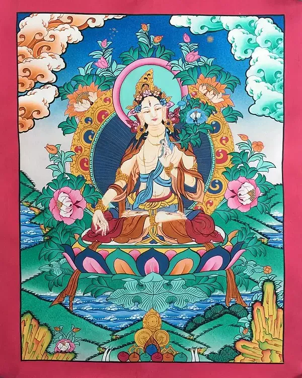 White Tara On L