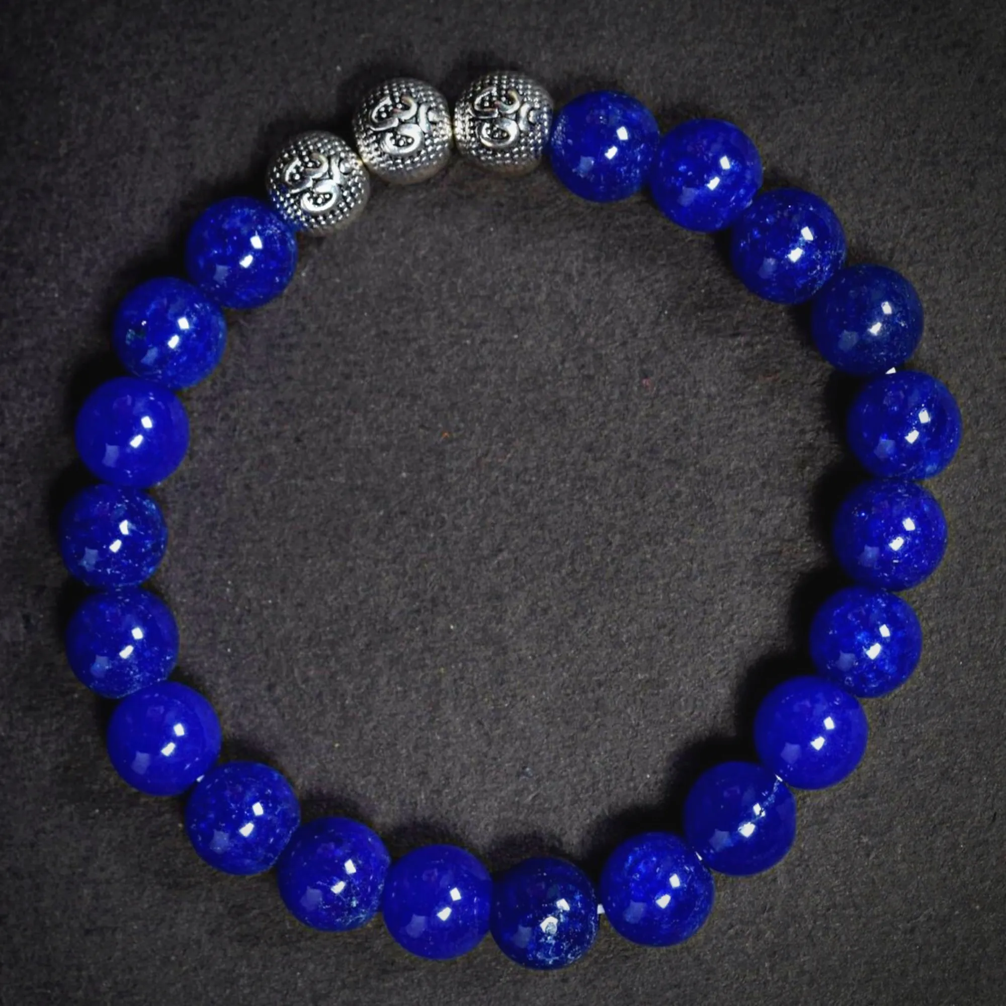 Blue Agate Om B