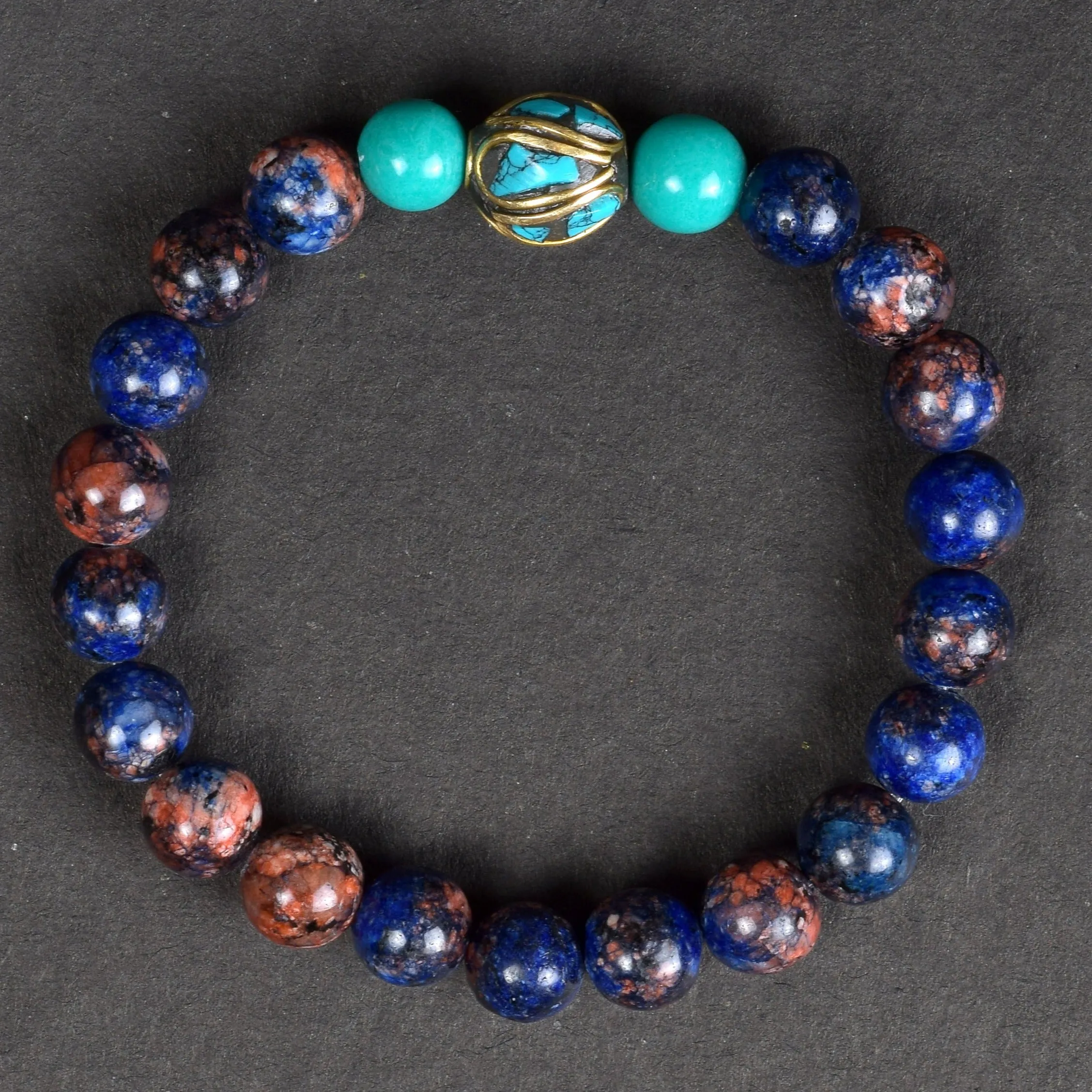 Chrysocolla Tranquility Bracel