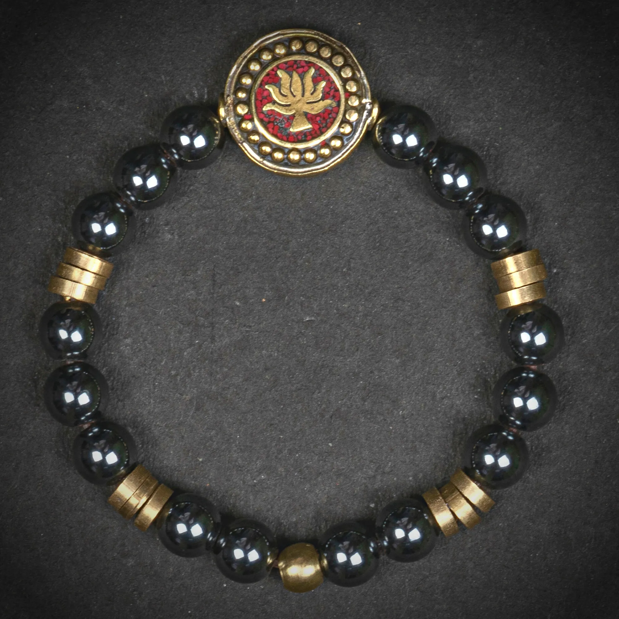 Love and Strength Hematite Sto